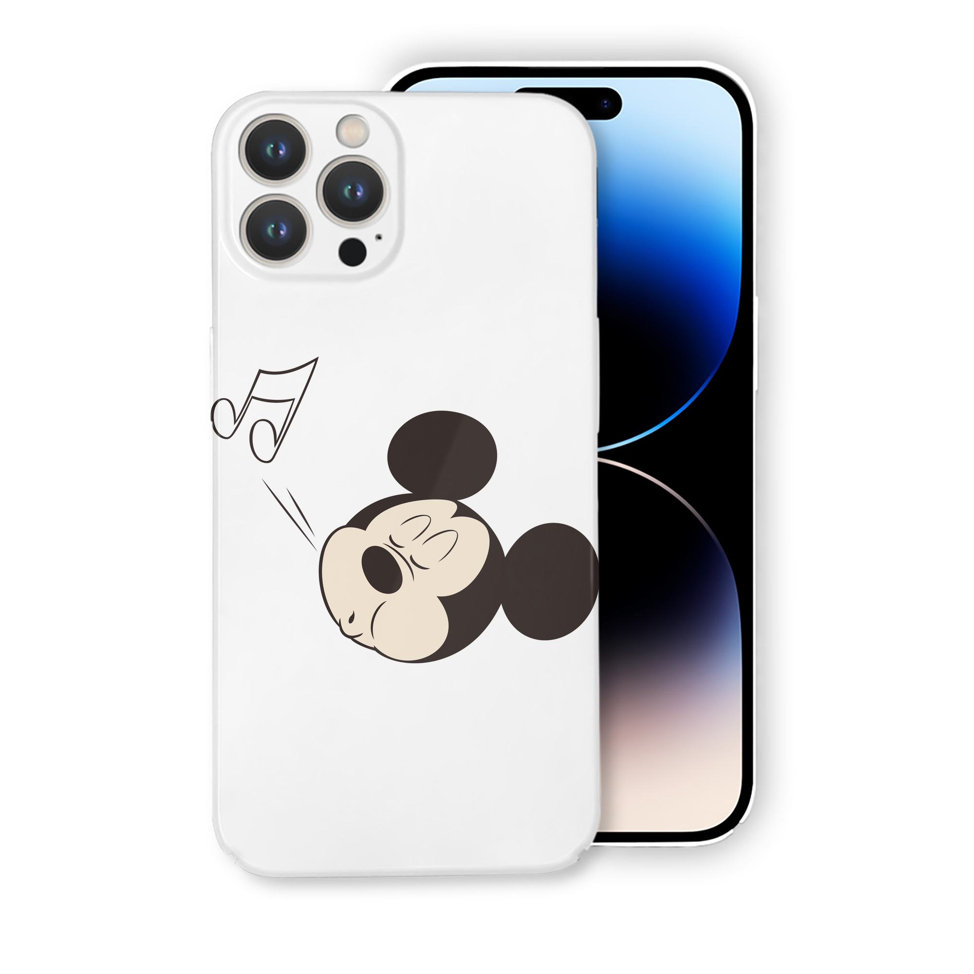 （画像用） ミッキーマウス Mickey Mouse 【iPhone 14シリーズ対応】ハードケース